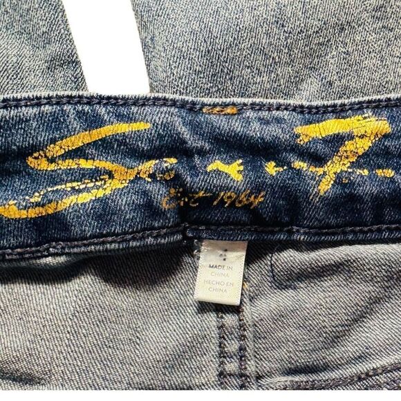 Seven7 Straight Leg Rebel Jeans Sz 4 - Picture 10 of 11